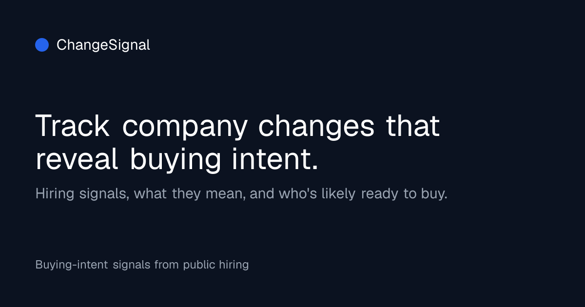 ChangeSignal screenshot 1
